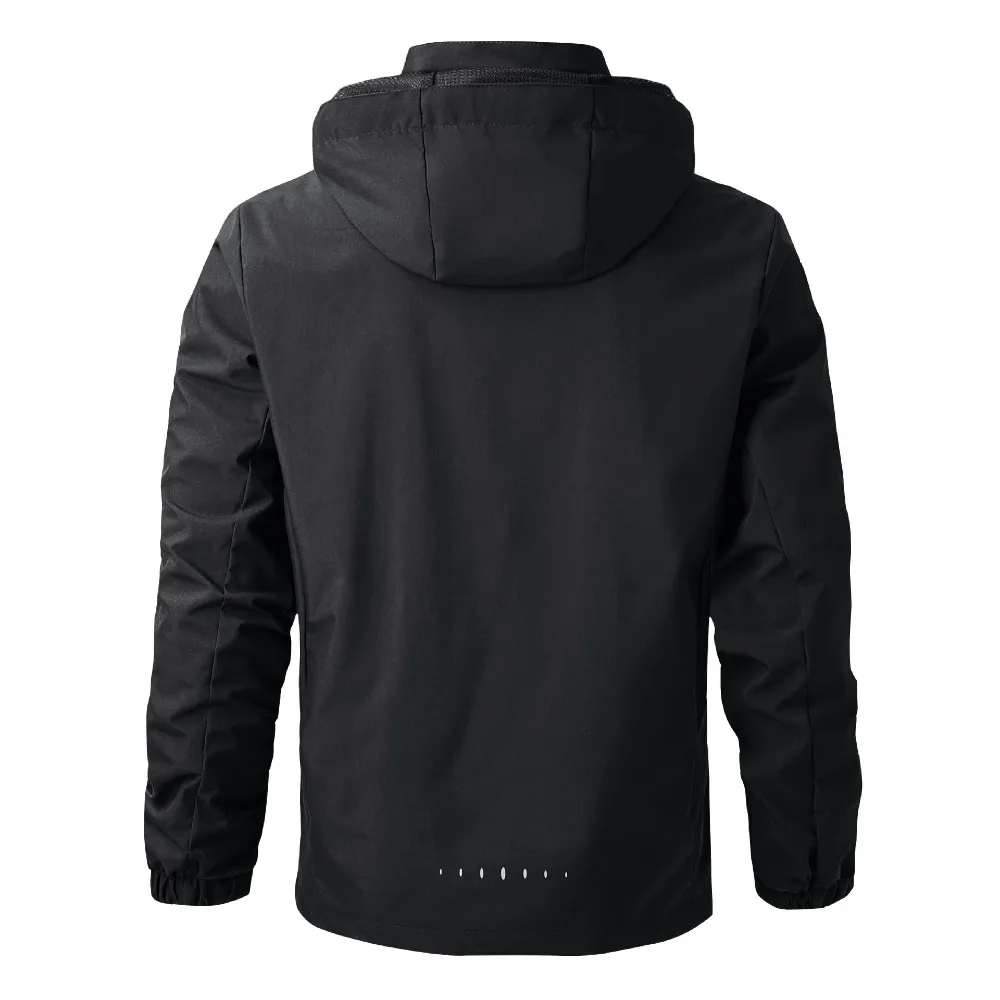 Men's Waterproof Rain Jacket Lightweight Outer Hooded Outdoor Raincoat Hiking Windproof Jacket Climbing Outdoor Jackets - Image 3