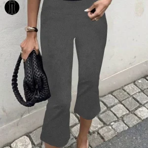 High Waisted Capri Pants For Women,Super soft Tummy Control Flare Leggings,Workout Running Yoga Athletic Leggings
