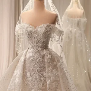 Customized 2026 Wedding Dress Luxury Sleeveless Elegant Beaded Mermaid Wedding Dress Plus Size Wedding Dress Hot Sale